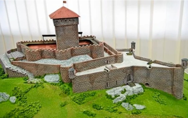 Reconstitution du château d’Amaiur 